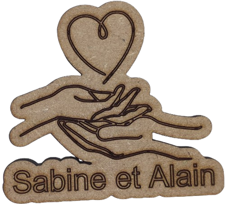 Magnet - Saint Valentin personnalisable